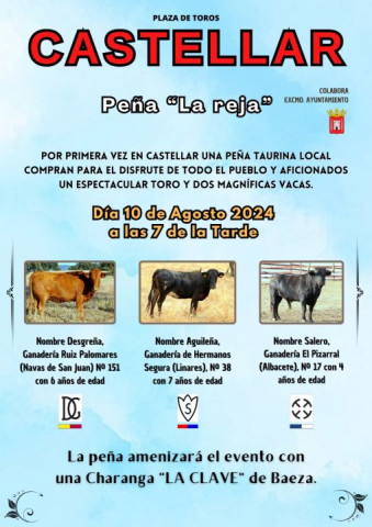 Dos vacas y un toro de 