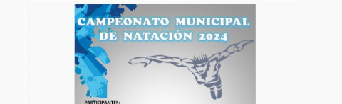 Campeonato municipal de natación 2024