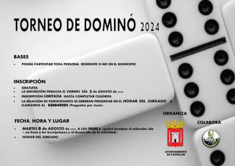 Torneo de dominó 2024