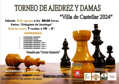 Bases del Torneo nocturno de ajedrez y damas