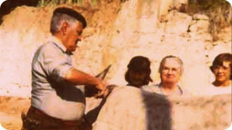 Los esquiladores - Profesiones ya desaparecidas en Castellar