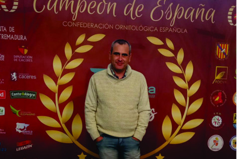 Diego Gil vuelve a conseguir premio, en esta ocasión en el campeonato de España de Zafra