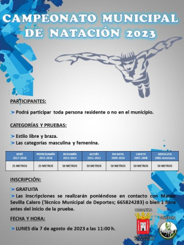 Campeonato Municipal de Natación 2023