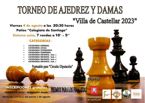 Torneo de ajedrez y damas 