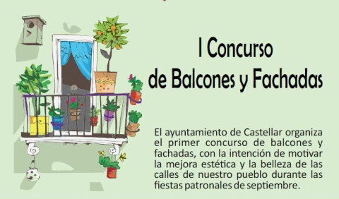 I Concurso de Balcones y Fachadas - Septiembre 2023
