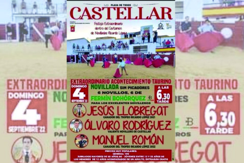Cartel festejo extraordinario 4 de Septiembre