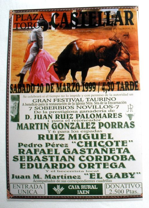 cartel de toros