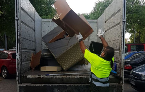 Día de prestación de la recogida de muebles enseres - 30 de octubre