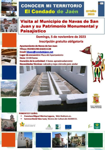 Conocer Mi Territorio - Visita a Navas de San Juan y su patrimonio