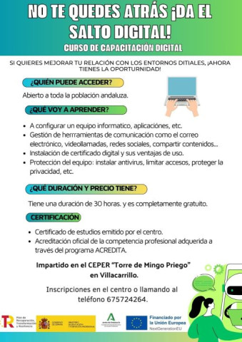 Curso de Capacitación digital gratuito