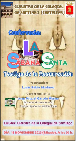 Conferencia sobre la Sábana Santa