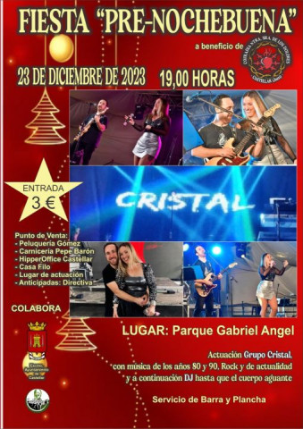 Fiesta Pre-Nochebuena a beneficio de la Cofradía de la Virgen de los Dolores