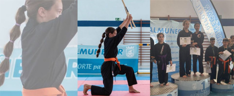Las campeonas de Andalucía de Kenpo, rumbo a Nerja