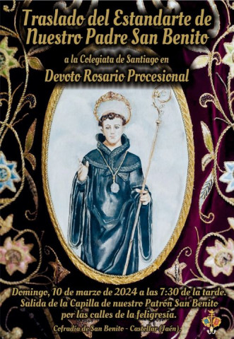 Traslado del Estandarte de Nuestro Patrón a la Colegiata