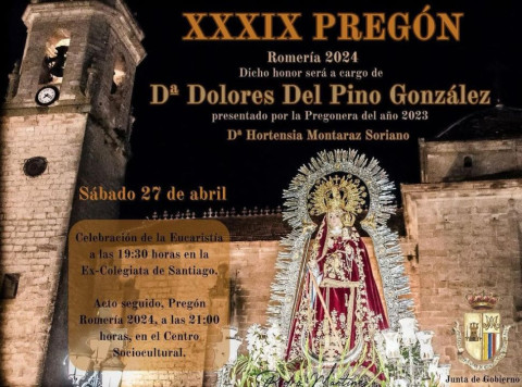 XXXIX Pregón Romería 2024