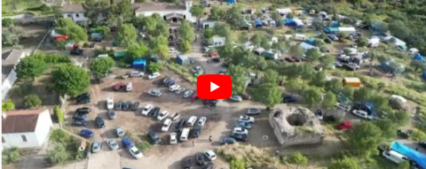 Video - Vista aérea de la Romería de Consolación de día