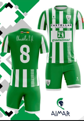 El C. D. Castellar presenta su nueva equipación para la temporada 2024-2025